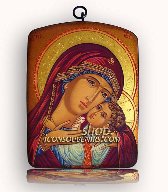 Икона на света Богородица с младенеца - Умиление