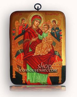 Икона на света Богородица с младенеца - Всецарица
