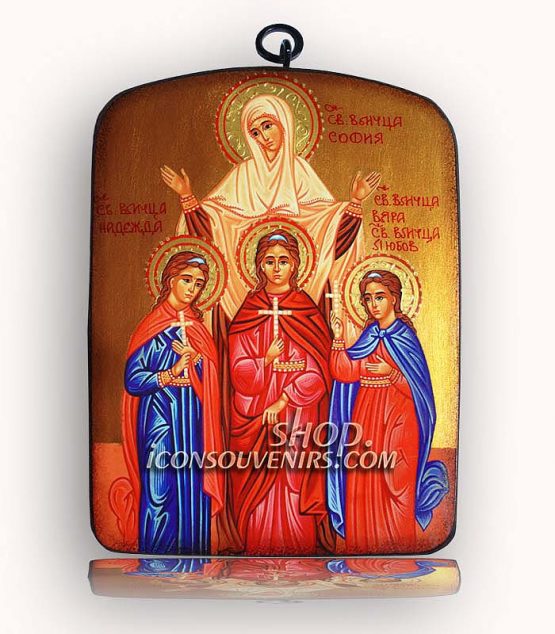 Икона на Света София и трите и дъщери Вяра, Надежда и Любов