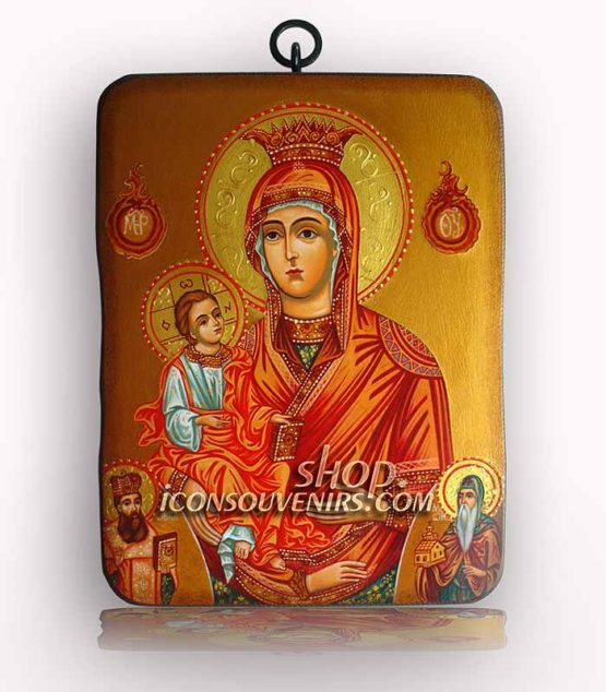 Икона на света Богородица с младенеца - Троеручица