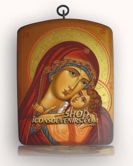 Икона на света Богородица с младенеца - Умиление