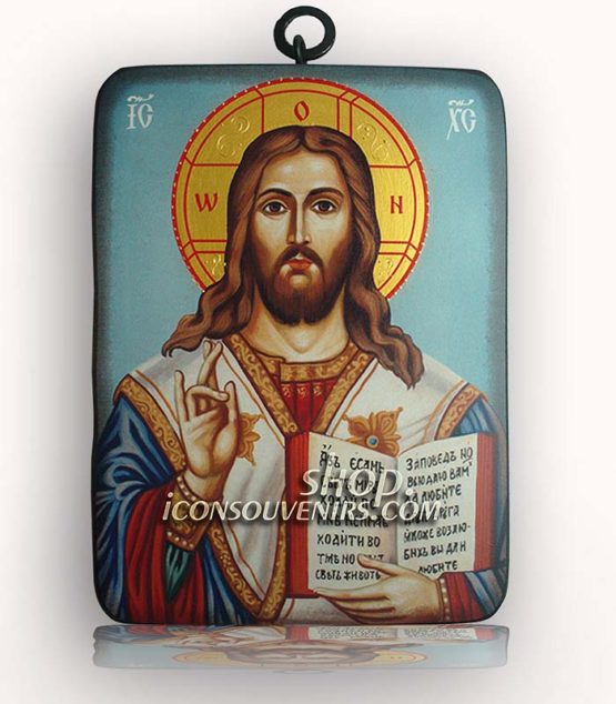 Икона на Иисус Христос Алфа Омега
